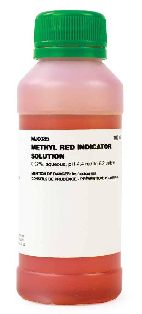 Methyl Red Indicator Solution 100 ML Flinn Scientific